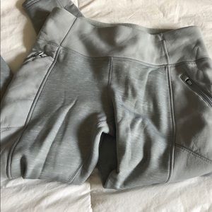 Athleta fleece lined leggings